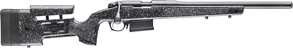 Bergara Rifles B14R002 B-14 Trainer 22 LR 10+1 18" TB Matte Blued Gray Speck Black Molded Mini-Chassis Carbon Fiber Stock Right Hand (Full Size)