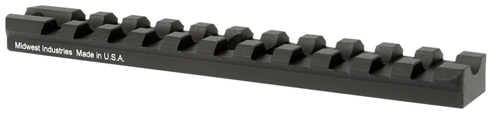 Midwest Industries MI1894R 1894 Marlin Top Rail 5" 6061-T6 Aluminum Black Hardcoat Anodized