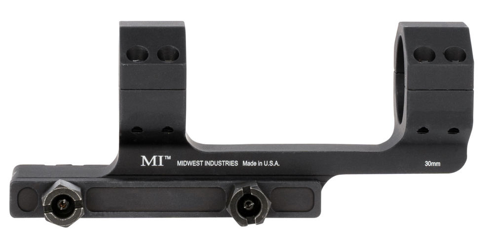 Midwest Industries MISM30G2 Gen 2  Scope Mount AR-Platform 30mm Black Hardcoat Anodized