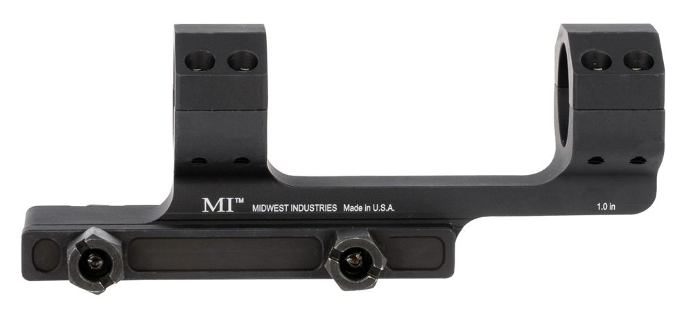 Midwest Industries MISM1G2 Gen 2  Scope Mount AR-Platform 1" Black Hardcoat Anodized