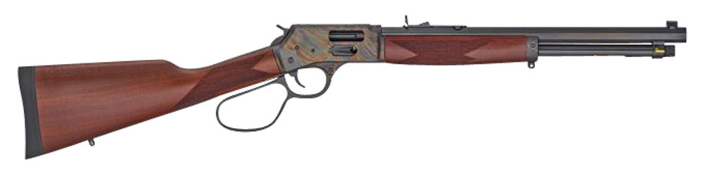 Henry H012GCRCC Big Boy Carbine Side Gate 45 Colt (LC) 7+1 16.50" American Walnut Color Case Hardened Right Hand with Large Loop