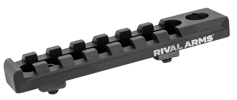 Rival Arms RA92MLQ7A   7-Slot Picatinny Rail with QD Mount for M-Lok Rail Black