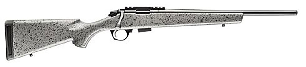 Bergara Rifles BMR001 BMR  22 LR 5+1 18" Steel Matte Blued Black Speck Tactical Gray Synthetic Stock Right Hand (Full Size)