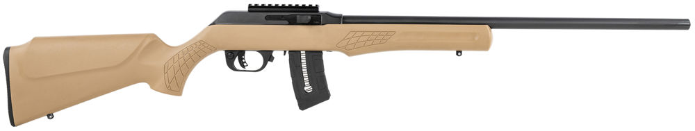 Rossi RS22W2111TAN RS22  22 Mag 10+1 18" Matte Black Rec/Barrel Tan Synthetic Stock Right Hand