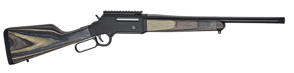 Henry H014RP223 Long Ranger Express 223 Rem,5.56x45mm NATO 5+1 Cap 16.50" Black Hard Coat Anodized Rec Black Laminate Stock Right Hand (Full Size)