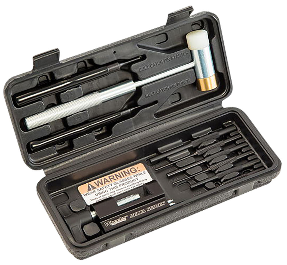 Wheeler 952636 AR15 Hammer & Roll Pin Punch Set Black Steel AR Platform