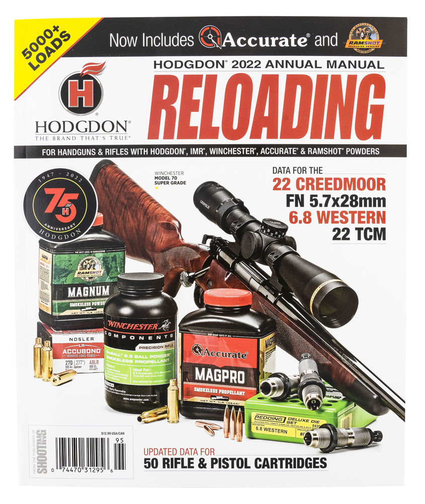Hodgdon AM22 Reloading Manual  19th Edition