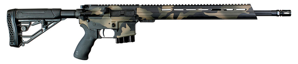 Alexander Arms RGH65FW Hunter  6.5 Grendel 18" 10+1 Forest Woodlands Camo Rec Black Adaptive Tactical EFX Stock Black Polymer Grip Right Hand