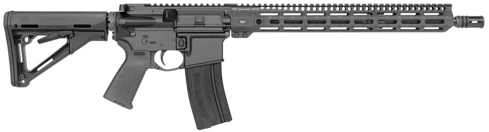 Midwest Industries MIFN16CRM15 Lightweight  223 Wylde 16" 30+1 Black Hard Coat Anodized Rec with 16" M-Lok Black 6 Position Magpul CTR Stock Black Magpul MOE Grip Right Hand