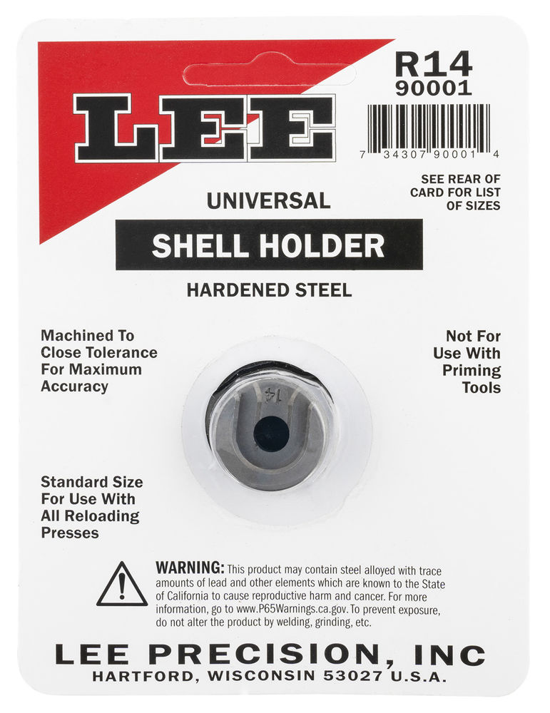 Lee Shell Holder Universal Shell Holder #14R 38-40 Win/44-40 Win