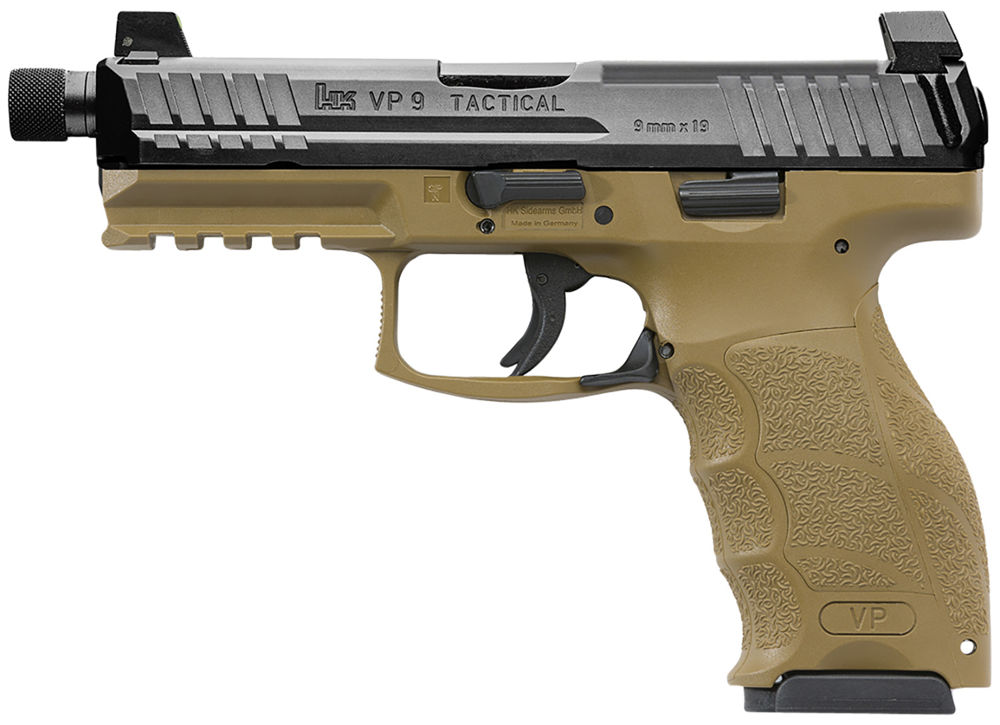 HK VP Tactical 9mm Luger Striker Fire