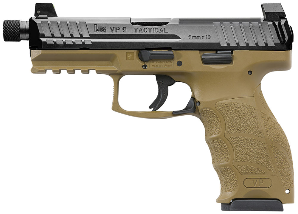 HK VP Tactical 9mm Luger Striker Fire