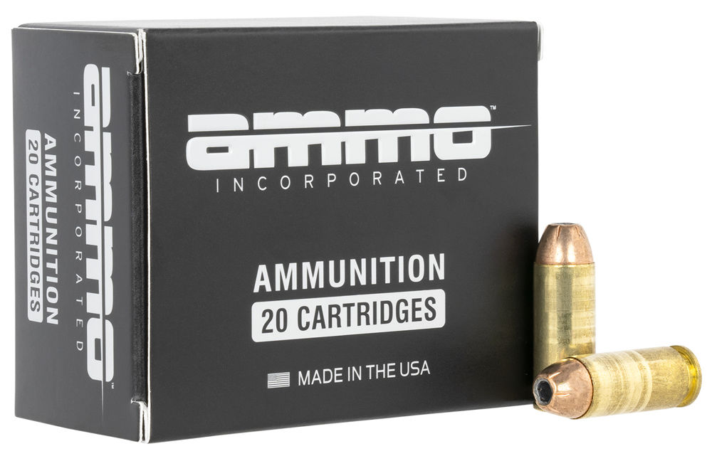 AMMO INCORPORATED Signature 10mm Auto 180 gr Jacketed Hollow Point (JHP)