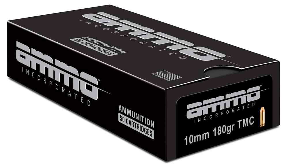 AMMO INCORPORATED Signature 10mm Auto 180 gr Total Metal Case (TMC)