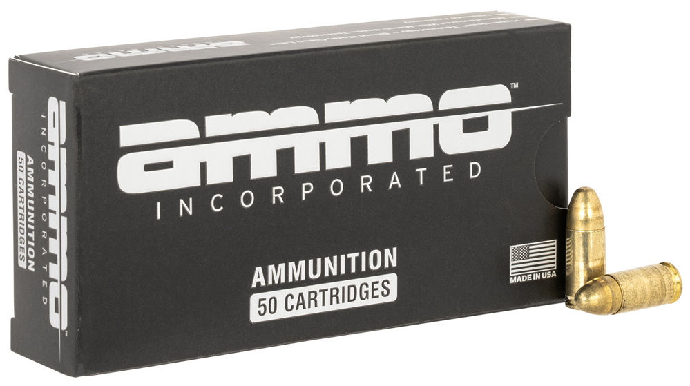 AMMO INCORPORATED Signature 9mm 115 gr Total Metal Jacket (TMJ)