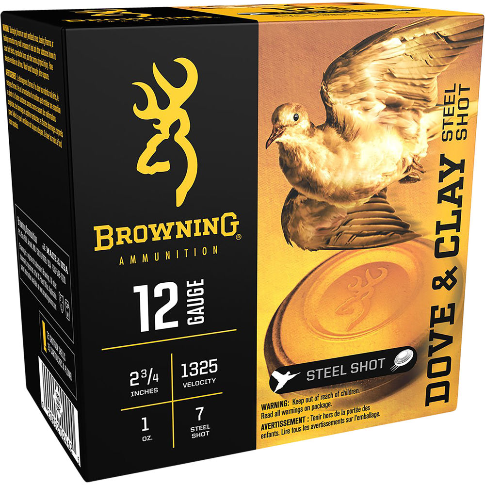 Browning Ammo BXD Extra Distance 12 Gauge 2.75" Steel Dove