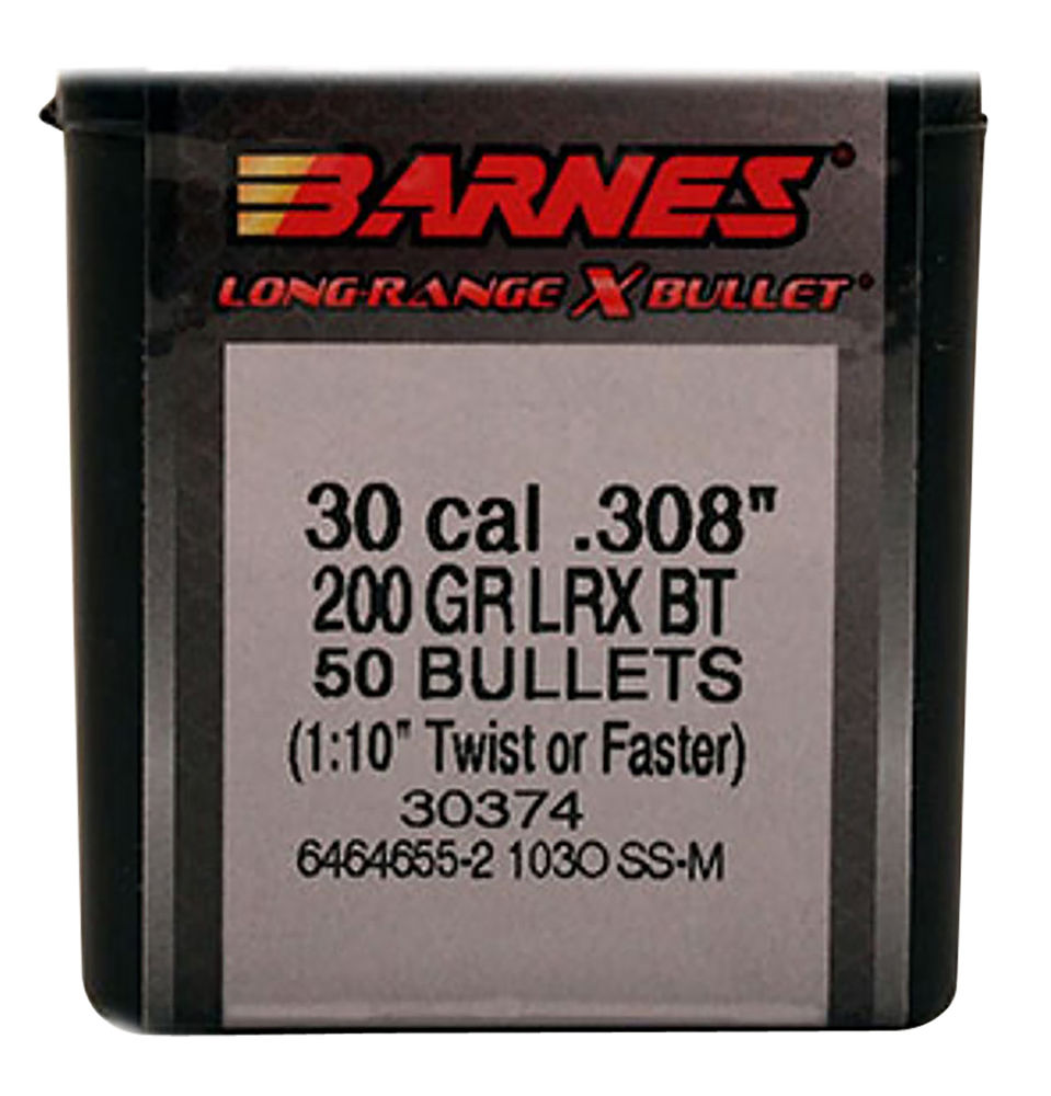 Barnes Bullets LRX Long Range LRX Boat-Tail 200 gr .308
