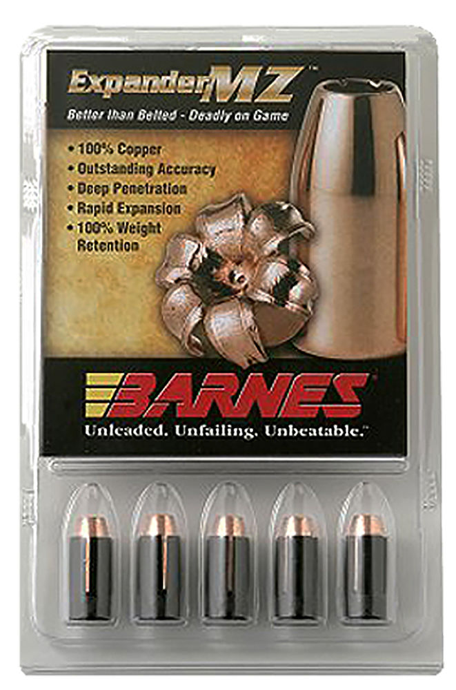 Barnes Bullets Expander MZ Muzzleloader 50 Cal 250 gr Expander MZ Hollow Point