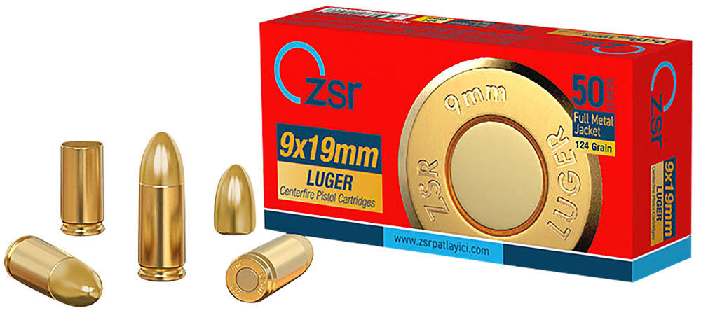 AMMO INCORPORATED 9mm 124 gr Full Metal Jacket
