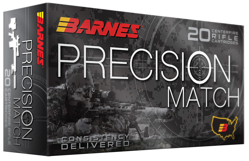 Barnes Bullets Precision Match 223 Rem 77 gr Match Burner OTM BT