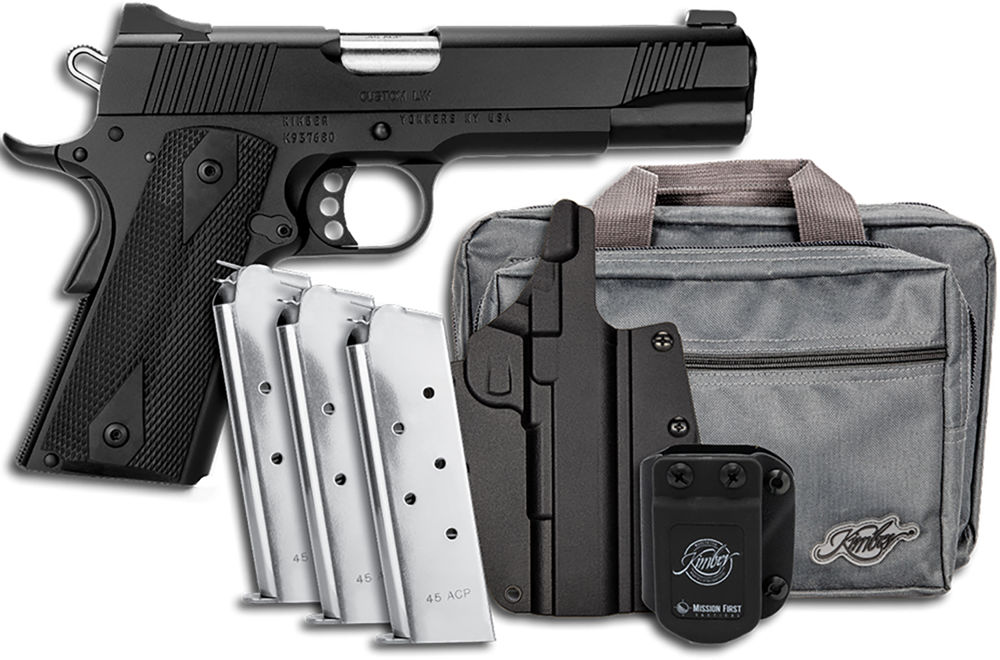 KIMBER MFG.,INC Custom LW Club Bundle 45 ACP