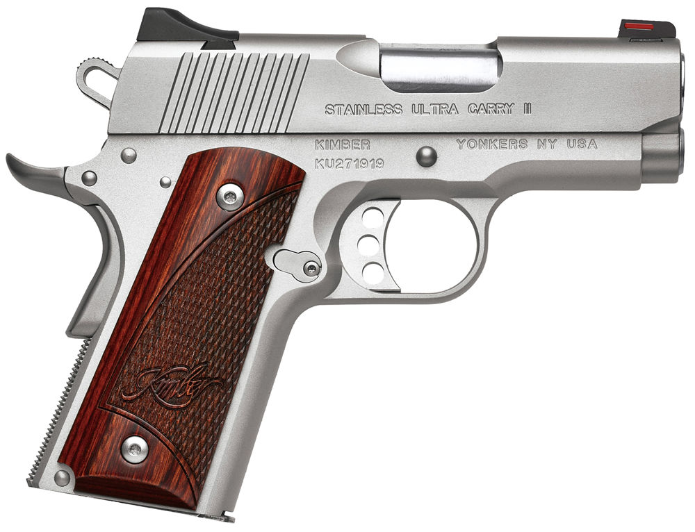 KIMBER MFG.,INC Stainless Ultra Carry II 45 ACP