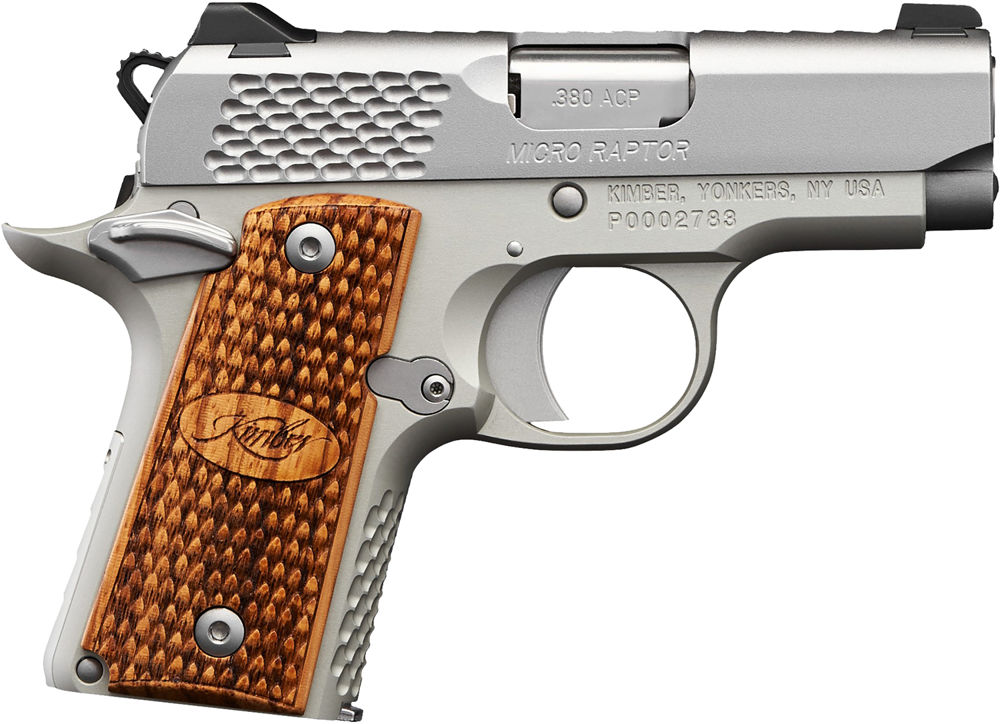 KIMBER MFG.,INC Micro Raptor Stainless 380 ACP