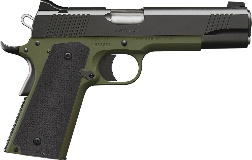 KIMBER MFG.,INC Custom LW Ranger Green MP 45 ACP